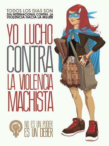 La primera causa de mortalidad entre las mujeres es LA VIOLENCIA MACHISTA