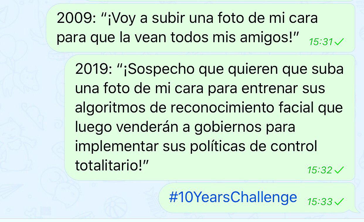 Cuidado: Facebook se aprovecha del #10YearsChallenge para hacer EL MAL