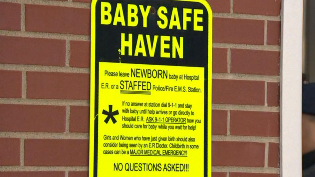 El buzón para entregar bebés recién nacidos 