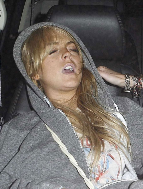 Famosas borrachas o drogadas