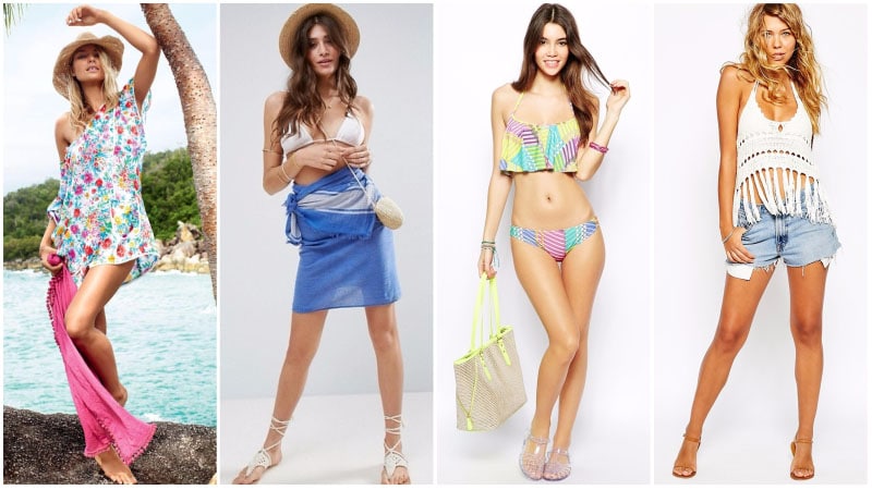 10 Elegantes Ideas de Trajes de Playa para el Verano 11