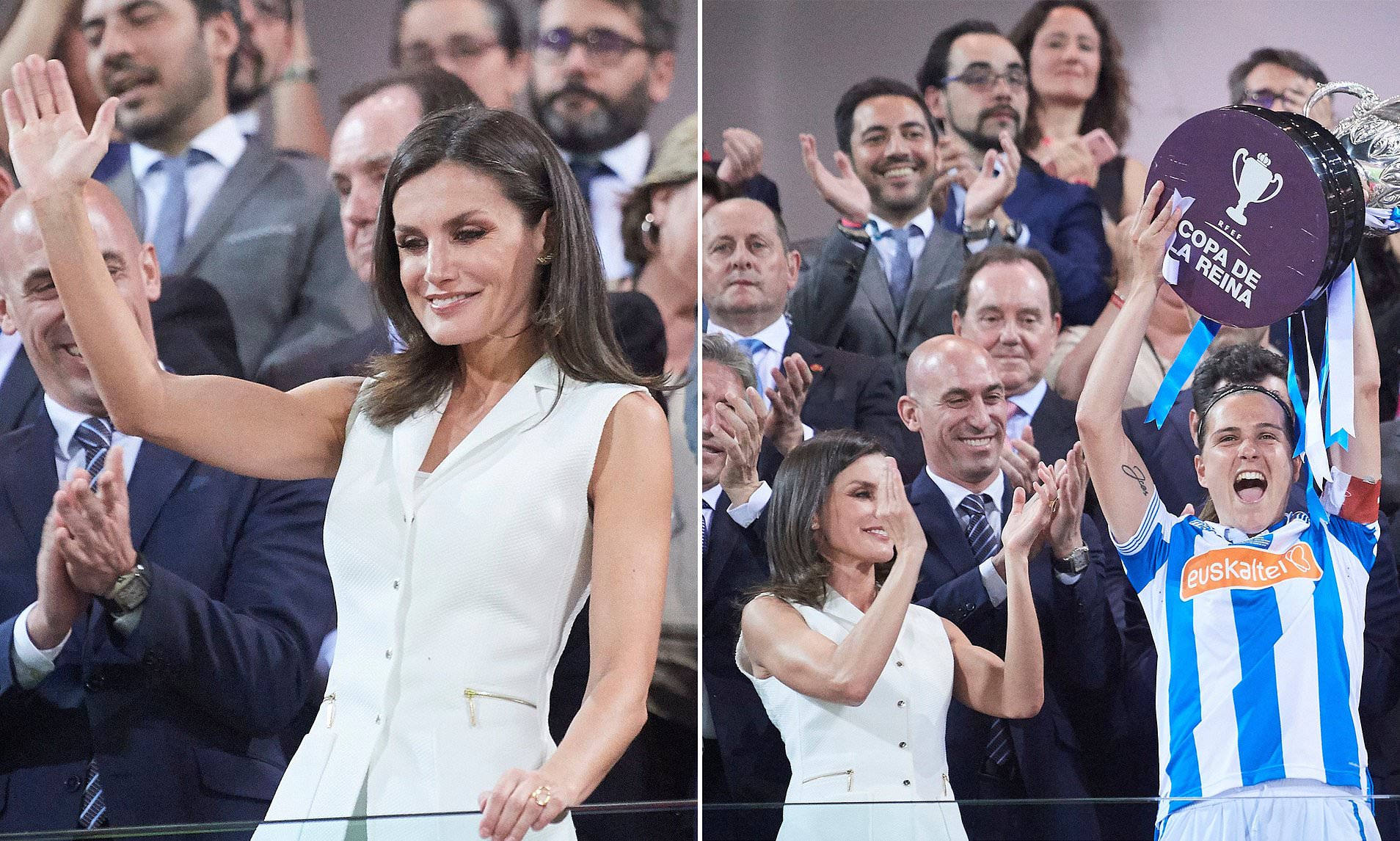 Recibió ayer la COPA DE LA REINA y no te imaginas lo que le pasó después