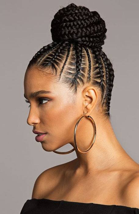 20 peinados con moño que estan de moda 10