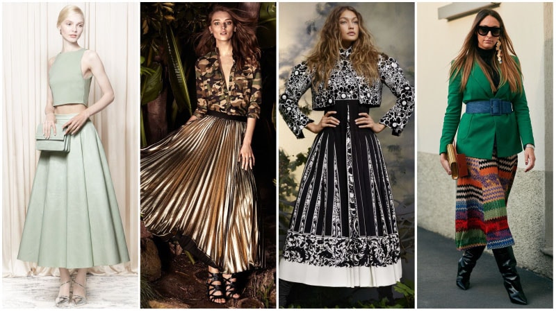 Cómo usar una falda larga 6