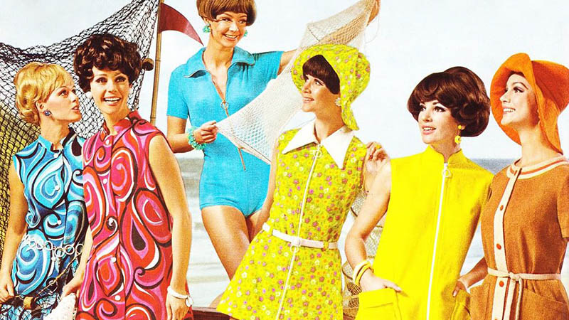 La Moda de los 60 para la Mujer 2