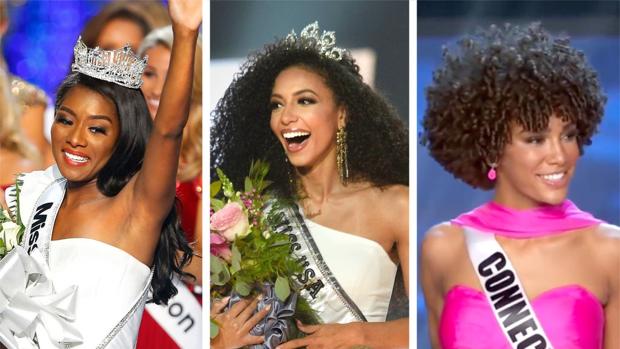 En 2019 las TRES Reinas de la Belleza son de RAZA NEGRA