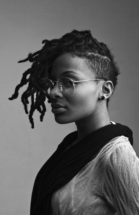 25 peinados con rastas para mujeres 13