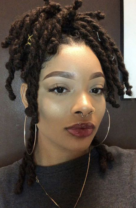 25 peinados con rastas para mujeres 17