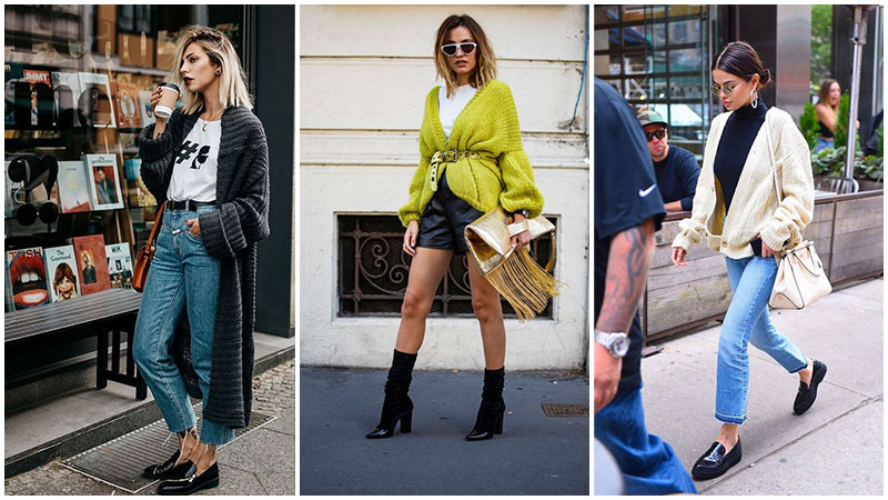Cómo usar un cárdigan como una estrella del Street Style 9