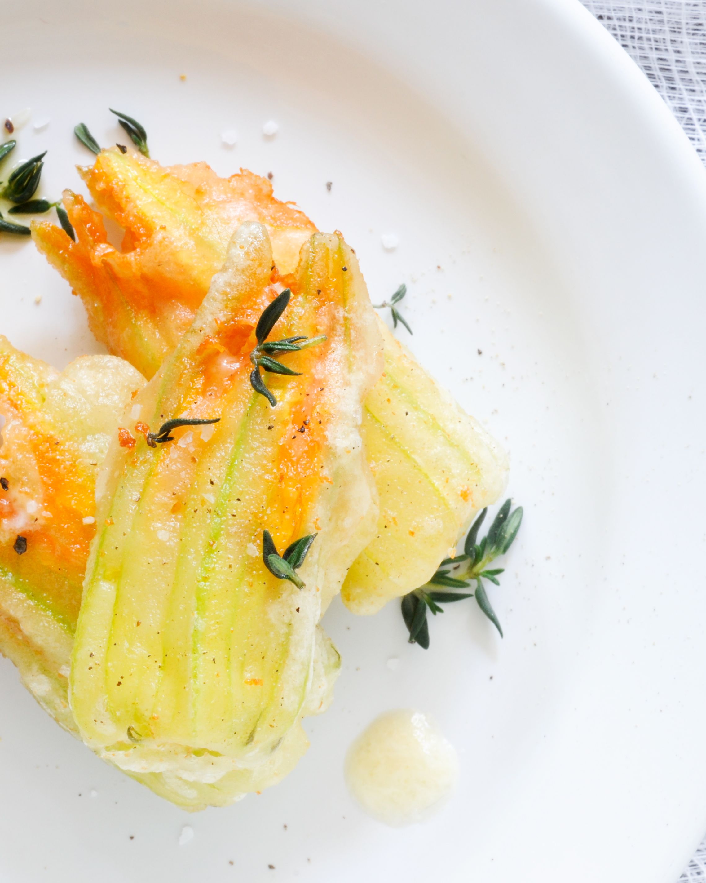 Stuffed Squash Blossoms