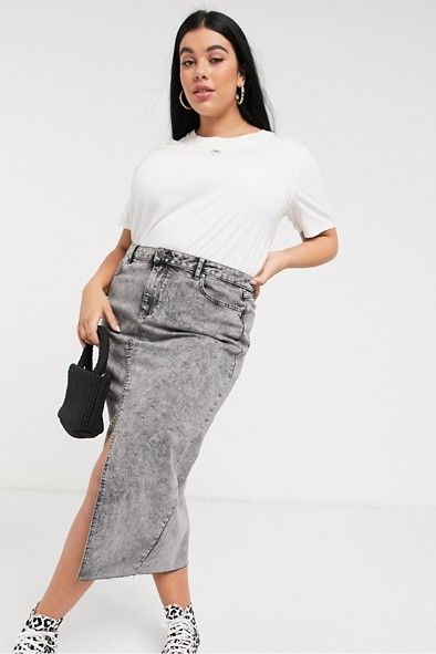 15 faldas de Jean que son fáciles, elegantes y lo más importante, cómodas.