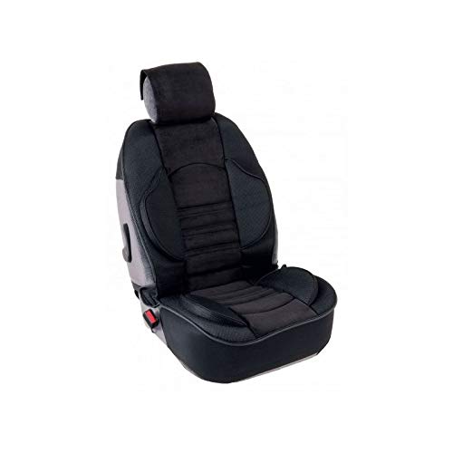1 funda de asiento delantero de camping para Compact Plus SL Fia. Ducato 2.3 130 CV (2019) (), 1 pieza, color negro.