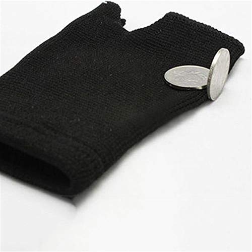 1 par Unisex elástico Guantes de Palm Deporte muñeca de la Mano de la Artritis Ayuda del Apoyo de la Manga (Color : White)