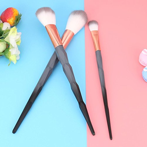 10 pinceles de maquillaje TPulling, pincel cosmético, brocha, para corrector, cepillo para base, para cejas, delineador, diseño especial, para sombra de ojos, juego de pinceles