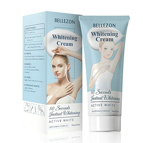 10 Seconds Instant Bellezon Whitening Cream Underarm Armpit Whitening Cream Effective Lightening Cream Legs,Skin Repair Body Cream (1 Pcs)