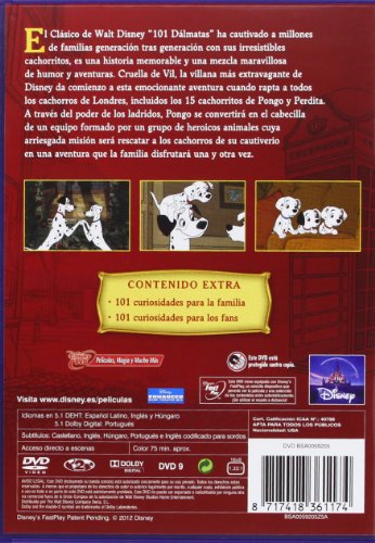 101 Dálmatas [DVD]