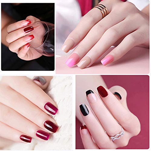 10Pcs Adhesivo de pegamento para uñas super fuerte, Lima de uñas, calidad profesional, ideal para arte acrílico postizo, uñas postizas, diseño de diamantes, Decoraciones del Clavo Arte de DIY