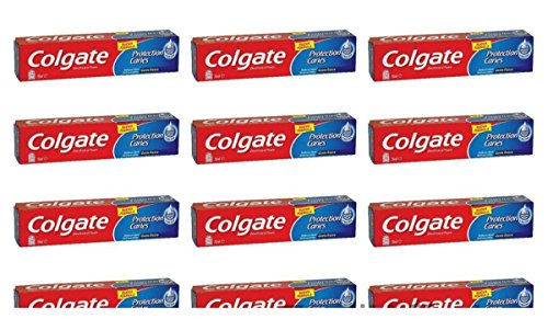 12 x dentífricos Colgate Protection Caris protección de los dientes de la carie.