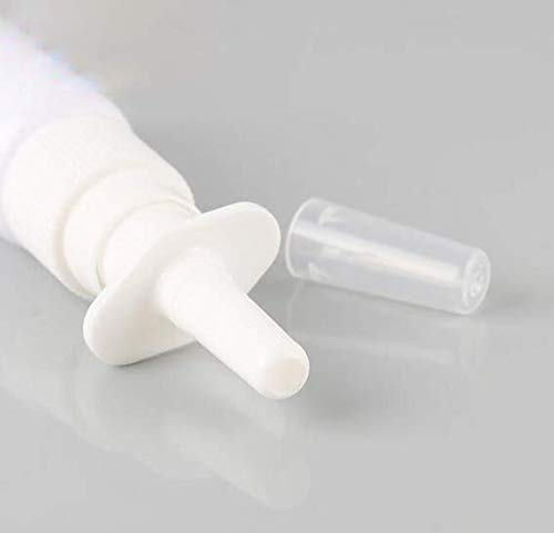 12pcs portátil recargables, caña de plástico botella de Spray Nasal maquillaje agua contenedor para el hogar y viajes uso blanco