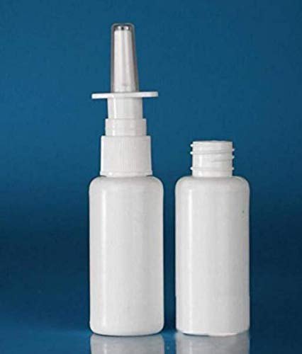 12pcs portátil recargables, caña de plástico botella de Spray Nasal maquillaje agua contenedor para el hogar y viajes uso blanco