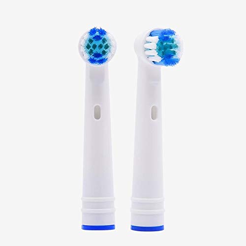 16 piezas Cabezales de repuesto para cepillos de dientes compatibles con los cepillos Oral B Rotación de cabeza redonda D4510 D12013 D12013W D12523 D17525 D18 D19523 D19545 D20523 D20545 (16)