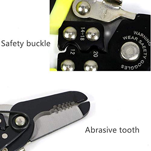 1yess Alta tenacidad Durable 5 separadores 7-Pulgadas en Dos Colores separadores del asa, Que Pela y Shearing Diseño versátil