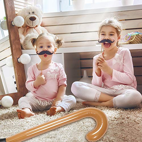 2 Paquetes de Bastones Inflables de PVC Oldies Broma de Cumpleaños Regalos Accesorios de Fiesta Bueno pvara Reír Muy Divertido Novedad Presente Hombres Viejos Mujeres