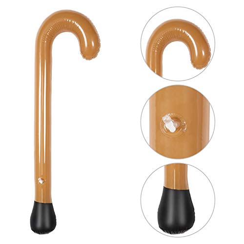 2 Paquetes de Bastones Inflables de PVC Oldies Broma de Cumpleaños Regalos Accesorios de Fiesta Bueno pvara Reír Muy Divertido Novedad Presente Hombres Viejos Mujeres