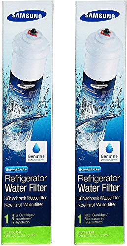 2 x Cartuchos de Filtro DA29-10105J Externo de Hielo & Agua de Refrigerador Samsung Aqua Pure