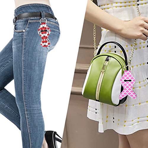 20pcs Chapstick titular llaveros lápiz labial titular llaveros para Chapstick Tracker y Safeguard