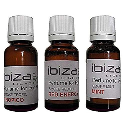 3 botellas de perfume para fluido máquina de humo