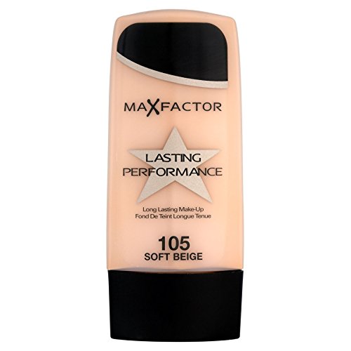 3 x Max Factor Lasting Performance Touch Proof Foundation 35ml - 105 Soft Beige