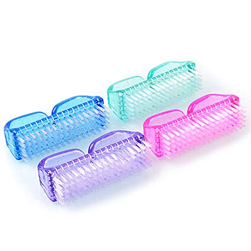 4 cepillos de uñas Cepillo Limpieza de Uñas para limpieza de manos