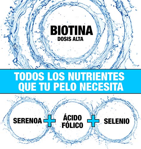 4 Meses [ 120 COMPRIMIDAS ] Suplemento de Biotina para el Pelo | Vitaminas para el Cabello y Saw Palmetto | Biotin para Crecimiento y Fortalecimiento