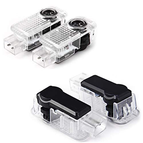 4 PCS Luz de Puerta de Coche 3D Logo Proyector Láser LED Luces Kit