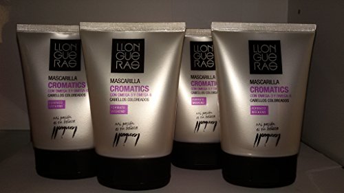 4 x Llongueras mascarilla 75 ml Cromatics Formato Weekend