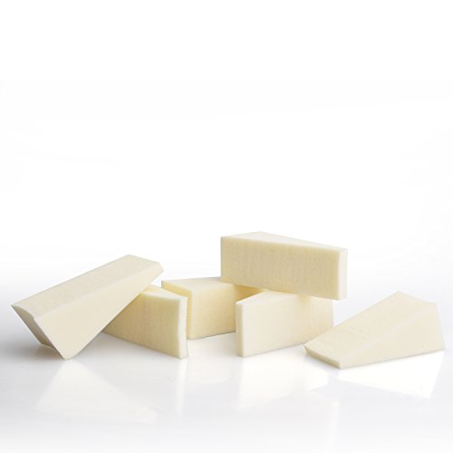 40 cuñas de maquillaje Aboat, cuñas de cosméticos, esponjas triangulares para uñas, base, herramienta de belleza