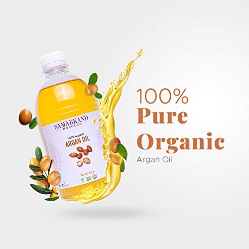 500 ml Aceite de Argán Bio 100% Puro primera Presión en Frío para Pelo & Piel - El Argán Original de Marruecos