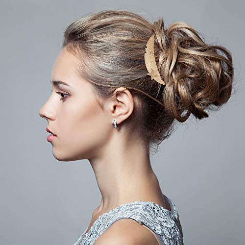 6 Piezas Horquillas de Pelo, Pinzas para el Cabello Aleación Lateral, Grandes Pasadores para el Pelo, para Mujeres y Niñas, Retro, Clásico, 6 Estilos