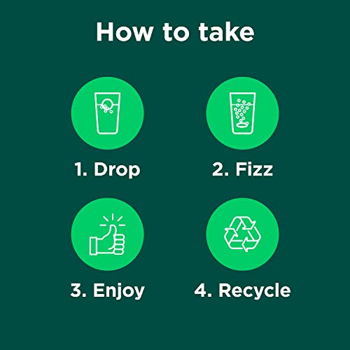 6 x 15 unidades Berocca tablets de vitaminas magnesio Zinc naranja rotulador