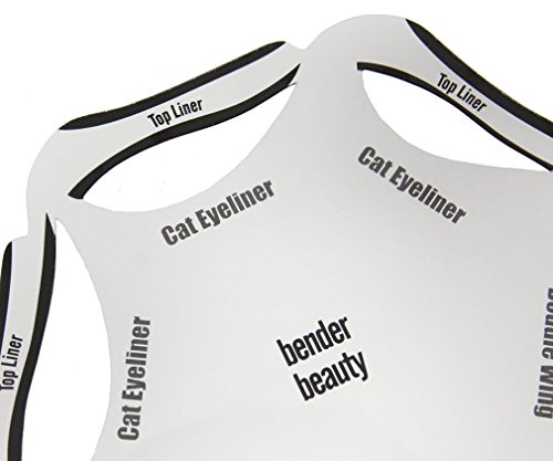 6�en 1�Delineador de ojos dise�o de cosm�ticos plantilla gu�a r�pida Cat maquillaje ahumado herramienta