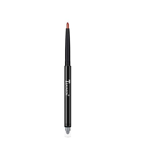 99AMZ 12 Colores Doble cabeza Brillo Cosmético Sombra de Ojos Perfilador Labios Maquillaje Delineador Lápiz Delineadores labiales Sombra Glitter Mujer Conjuntos Pro Eyeliner Impermeable Mate (G#07)