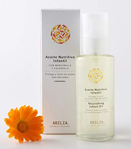 Abilia. Esencia Natural Aceite Nutritivo Infantil Bio Ecológico, 100 ml, Pack de 1