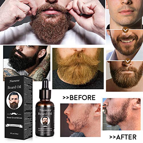 Aceite de Barba para Hombres, Aceite De Barba, Aceite Para Barba, Aceite De Barba Natural,Aceite Nutritivo Para Una Barba Suave, el cuidado de la barba larga y corta 30ml