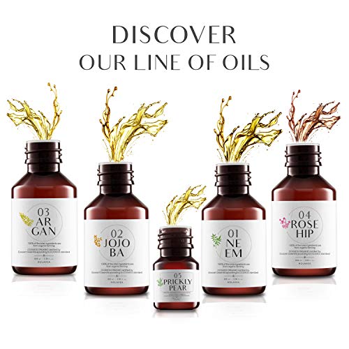 Aceite de Higo Chumbo - 30ml - 100% Vegetal - Aceite Bio Puro Prensado en Frío y Virgen - 1ª Presión - Cuidado del Cabello, Cara, Arrugas, Cicatrices - Regenerador, Emoliente, Hidratante y Reparador