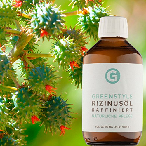 Aceite de ricino, 250ml, extraído en frío, 100% aceite puro para el cuidado de la piel y el pelo