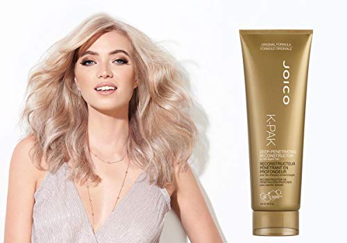 Acondicionador de Joico K-Pak, tratamiento reconstructor de penetración profunda para cabello dañado