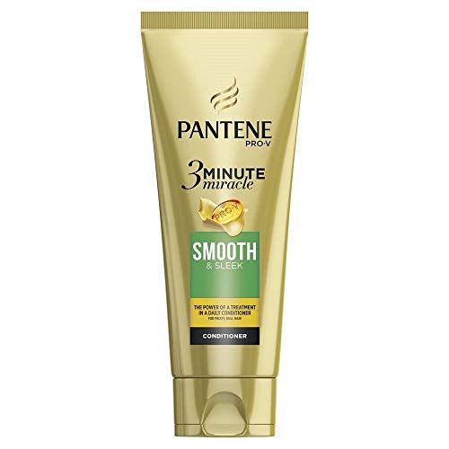 Acondicionador Pantene 3 Minute Miracle, pelo suave y elegante; para cabello encrespado y apagado (6 unidades, 200 ml)