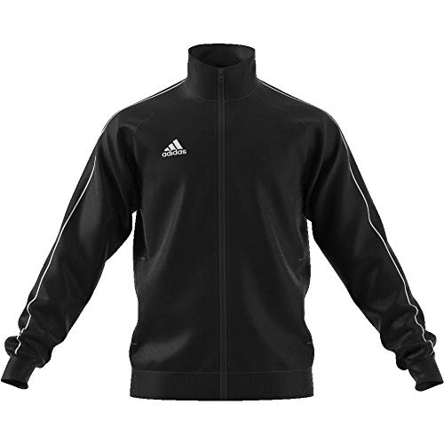 adidas Core18 PES Jkt Chaqueta, Hombre, Negro (Black/White), L