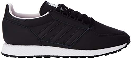 adidas Forest Grove, Zapatillas de Gimnasia para Hombre, Negro (Core Black/Core Black/Orchid Tint), 46 EU
